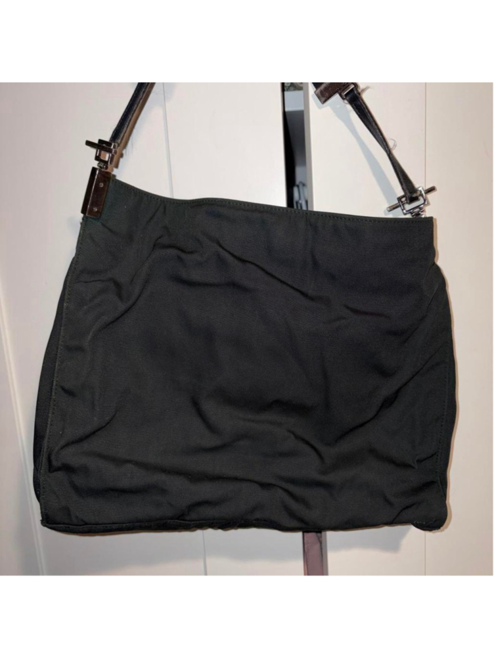 Gucci dark green canvas crossbody bag with adjustable strap - Picture 3 of 7